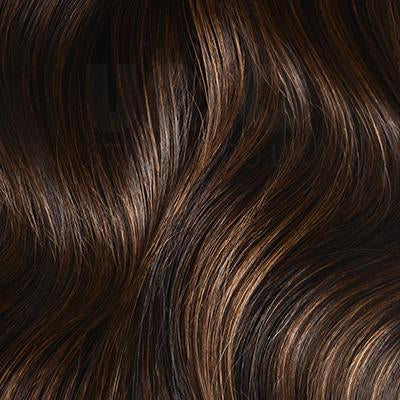 Dark Brown & Chestnut Brown Highlights - Shade 2/6. Cliphair™ – tagged  Double Wefted Full Head – Cliphair US