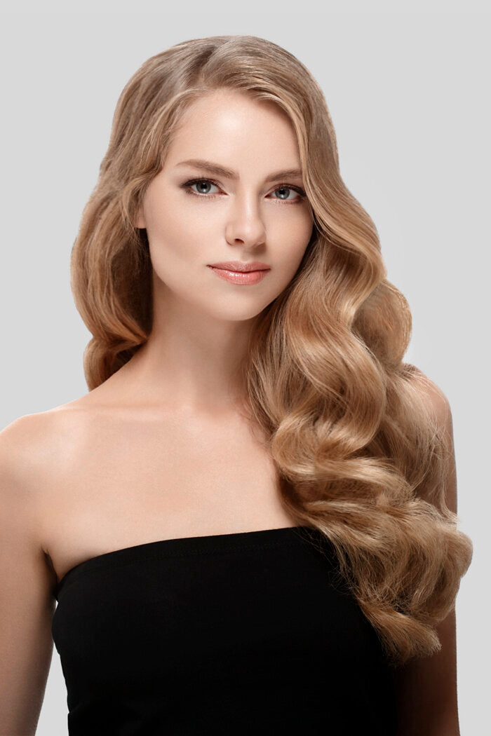 one piece clip in hair extensions 100% human hair by Cliphair USA