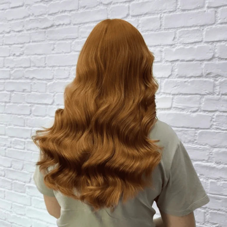 light auburn remy royale hair weft extensions