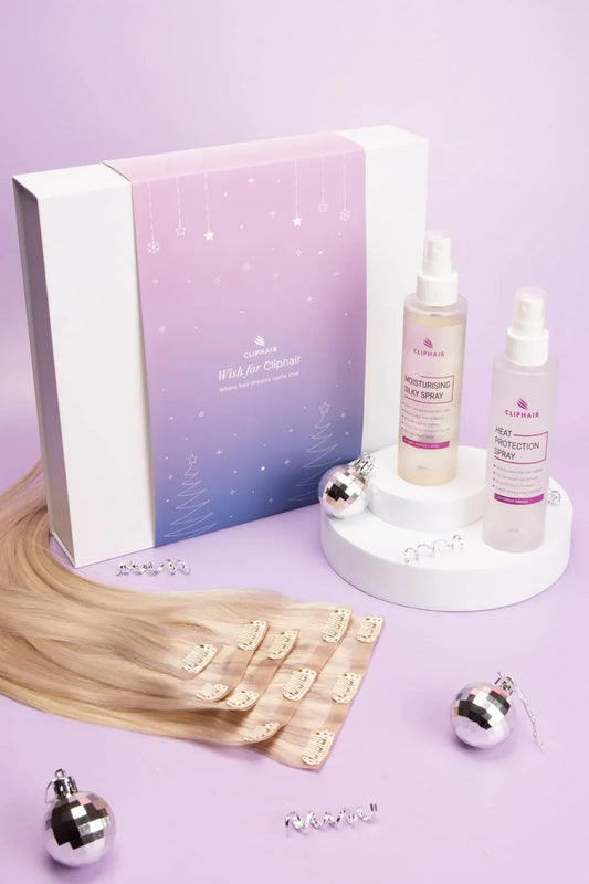 Clip-In Extensions Starter Gift Set Content