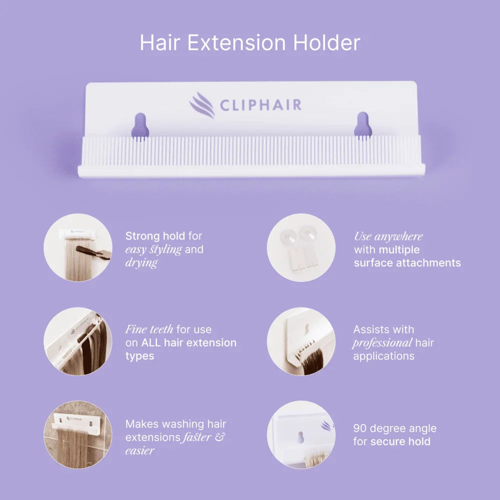 Hair Extension Holder infographic