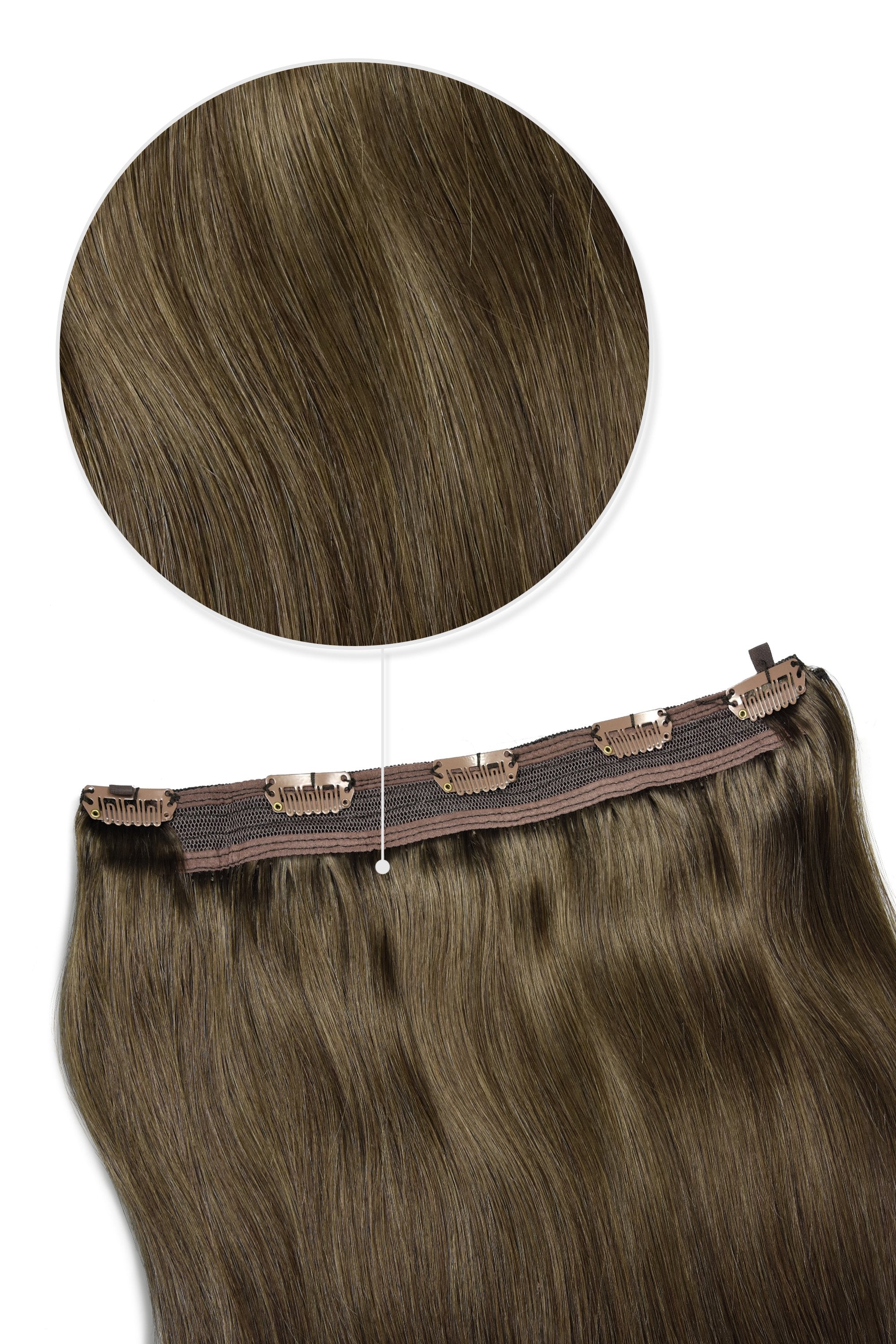 Quad Weft Hair Extensions revolutionary hairpiece Cliphair