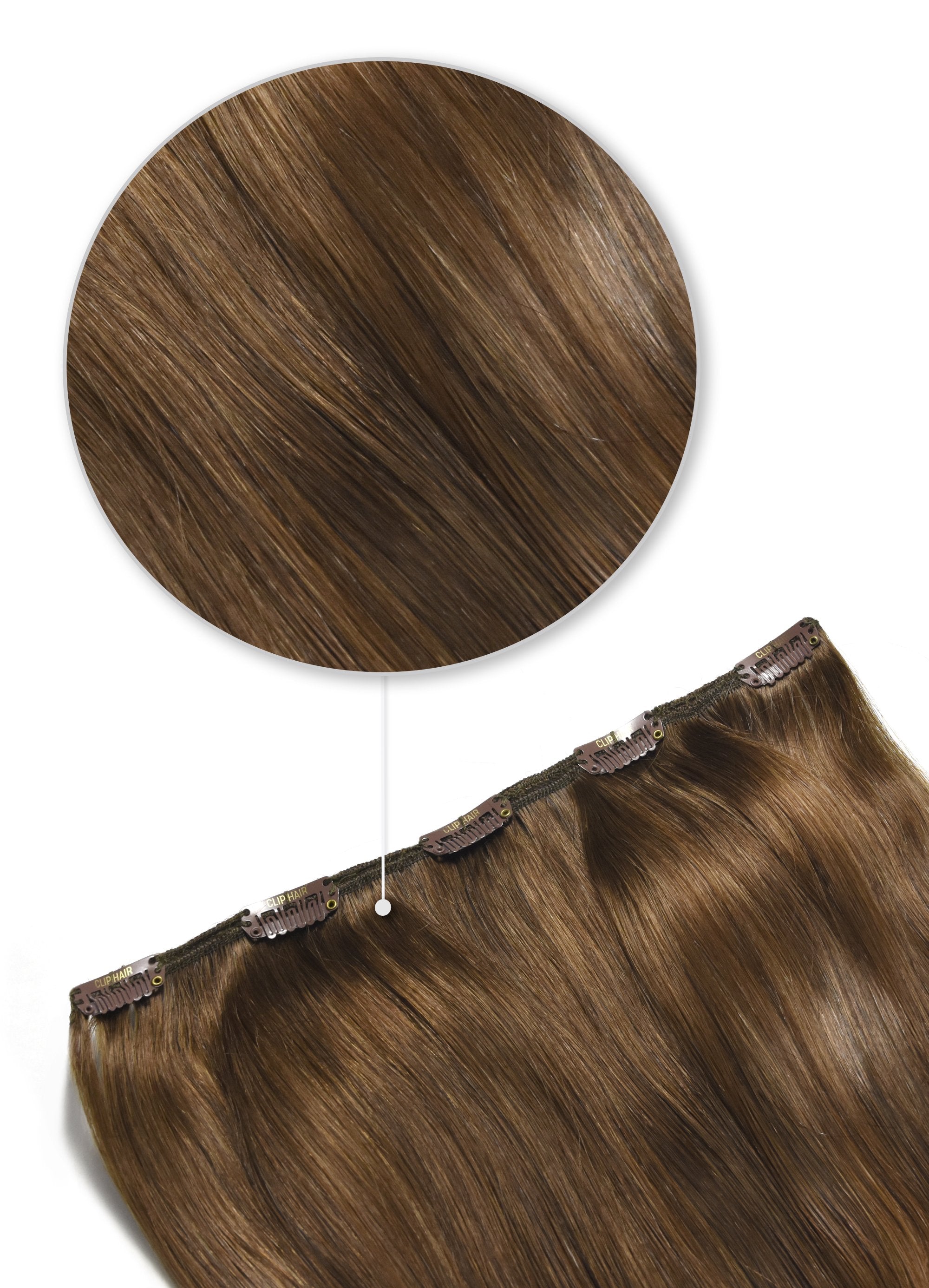 One Piece Clip In Hair Extensions Buy Online Cliphair US