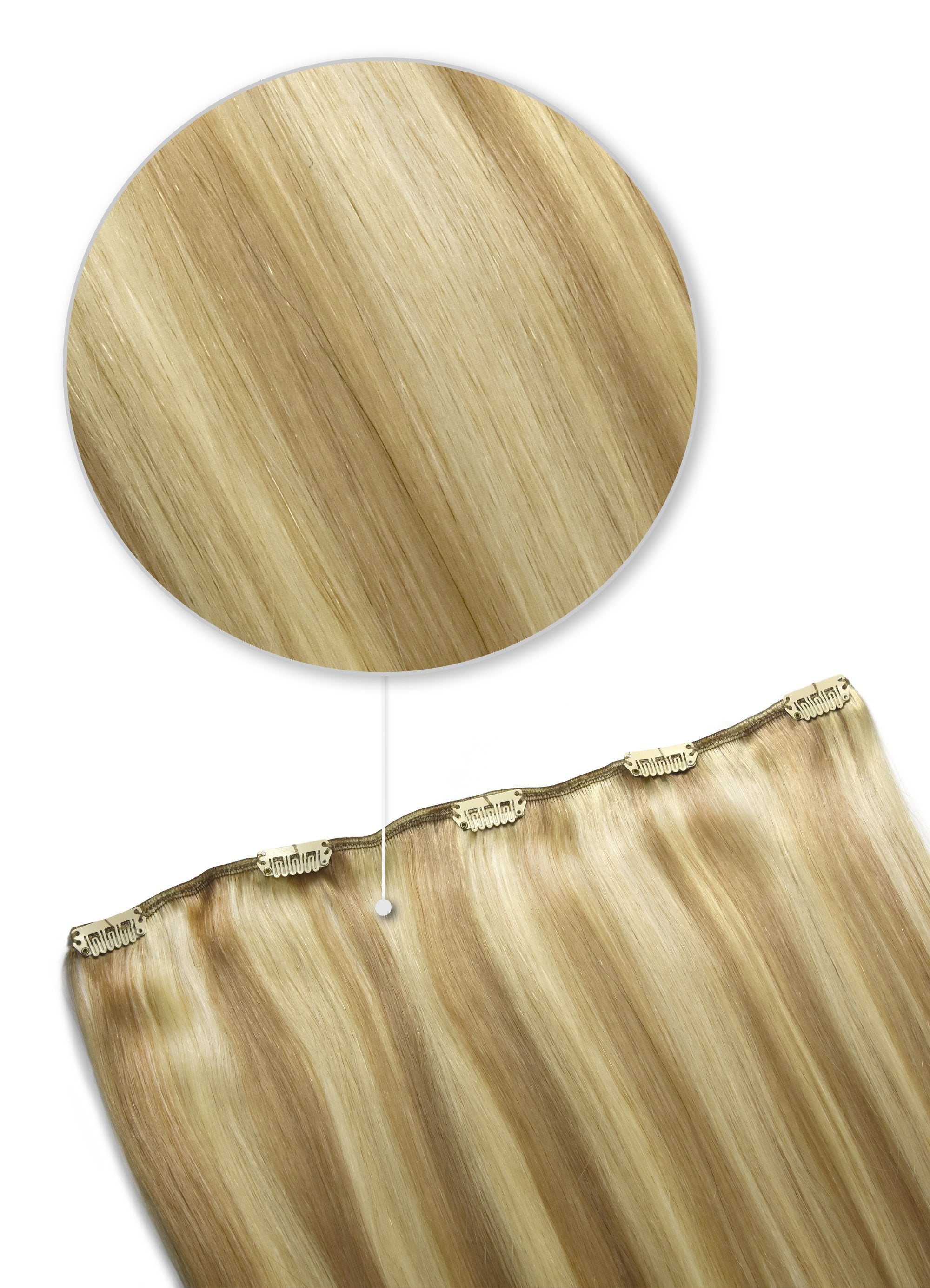 Cream hair clearance piece