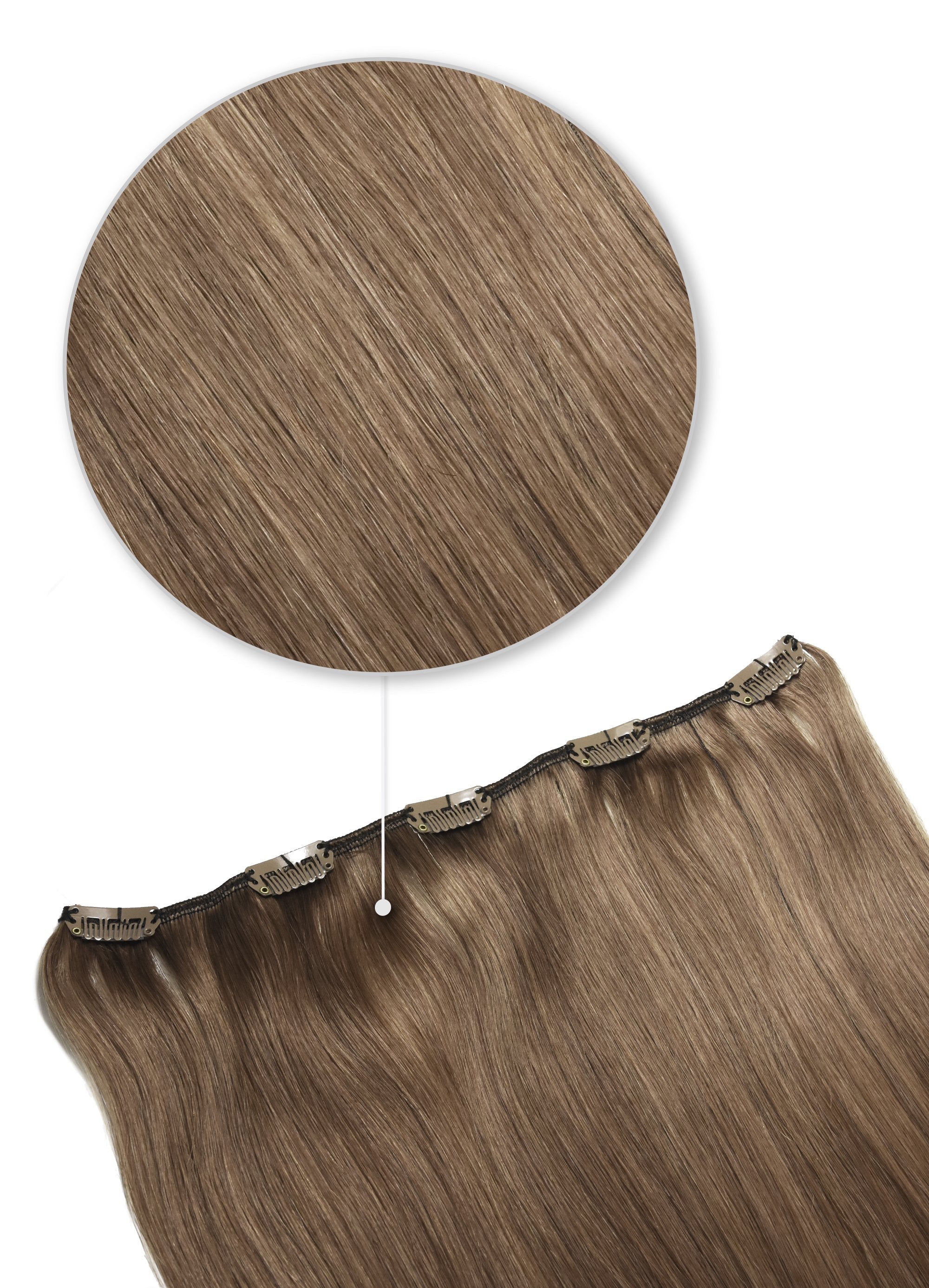 One Piece Clip In Hair Extensions Buy Online Cliphair US